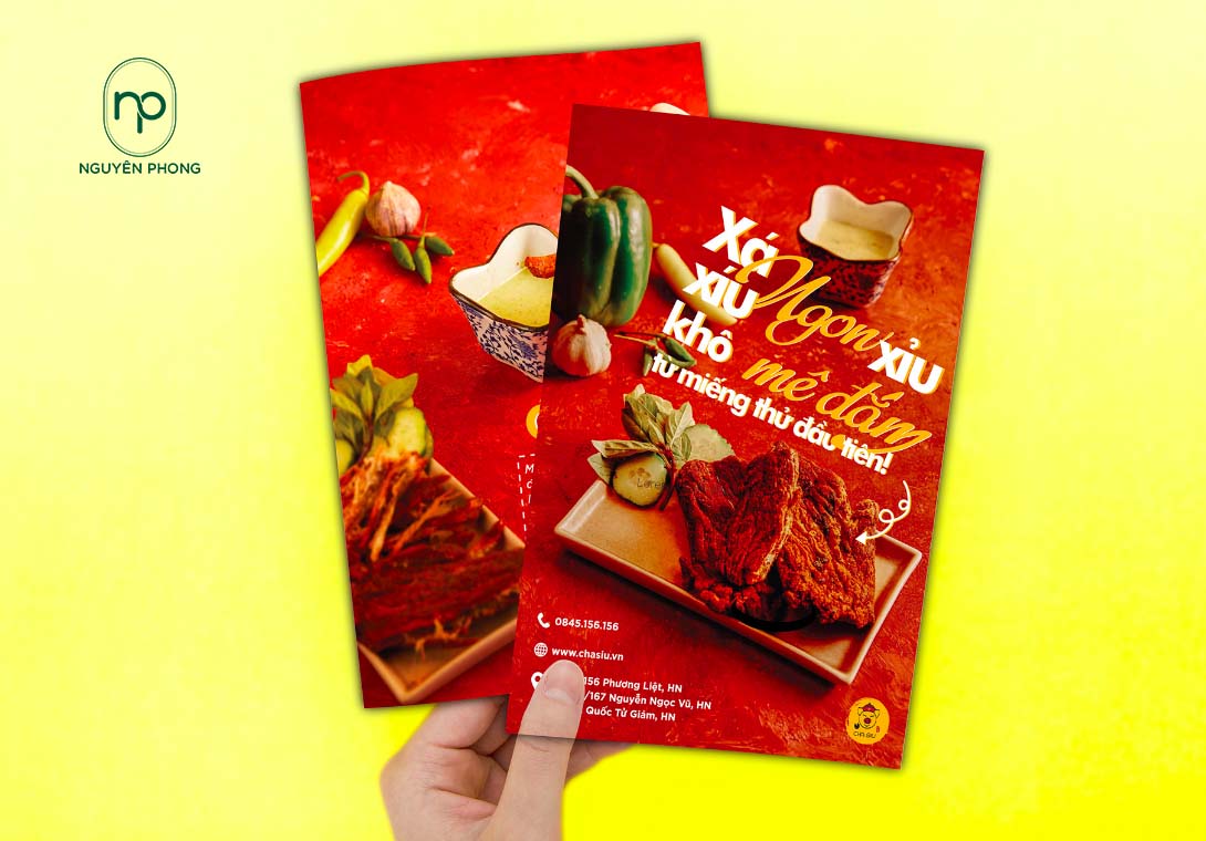 Xưởng in tờ rơi nhận in số lượng lớn và nhỏ